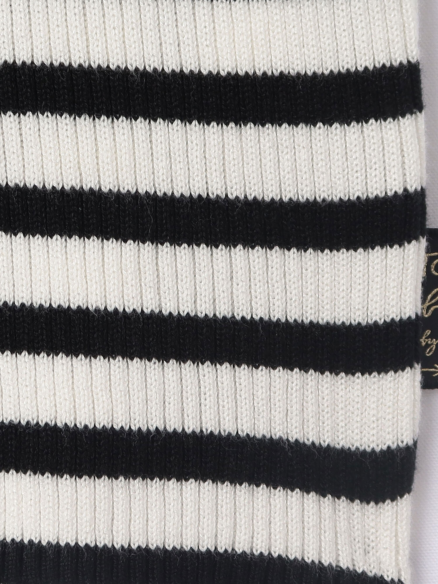 To b. WOMEN'S STRIPE TURTLENECK PULLOVER | agnès b. HK