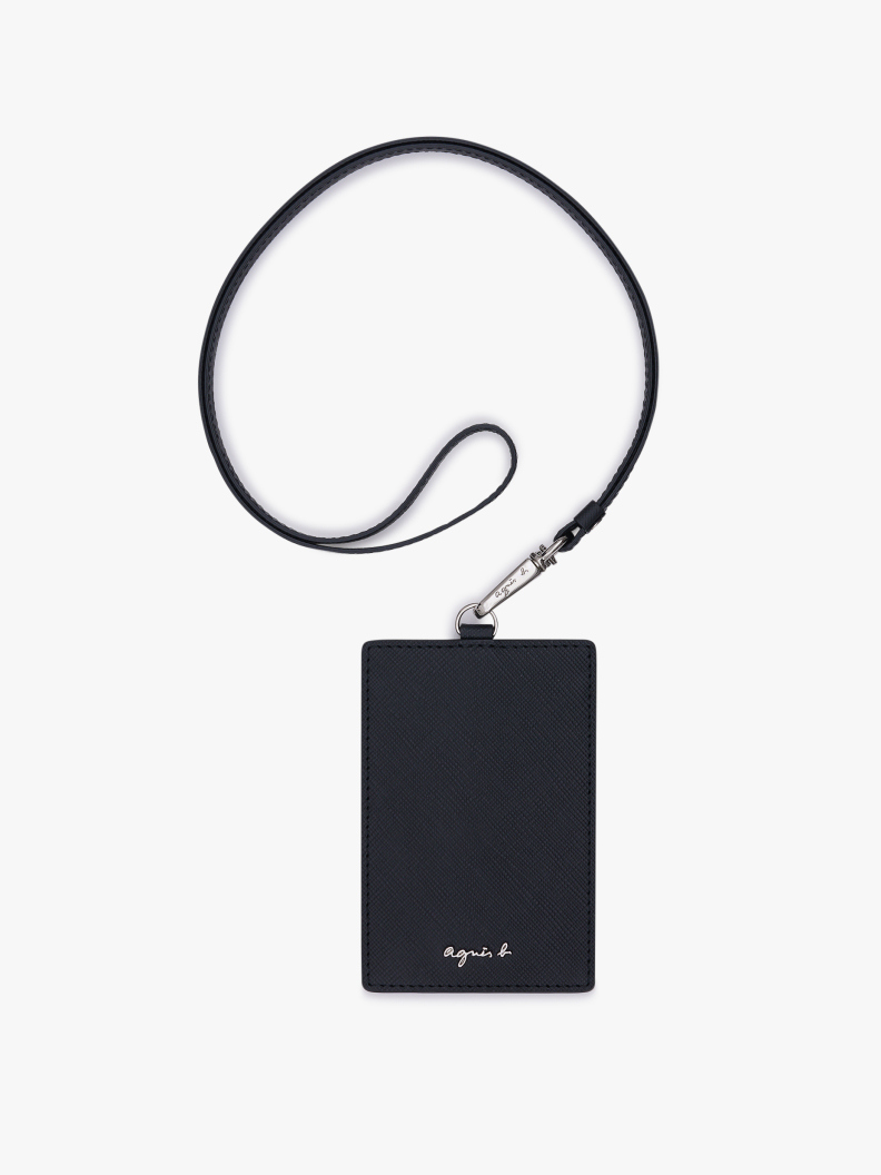 agnes b LEATHER TAG