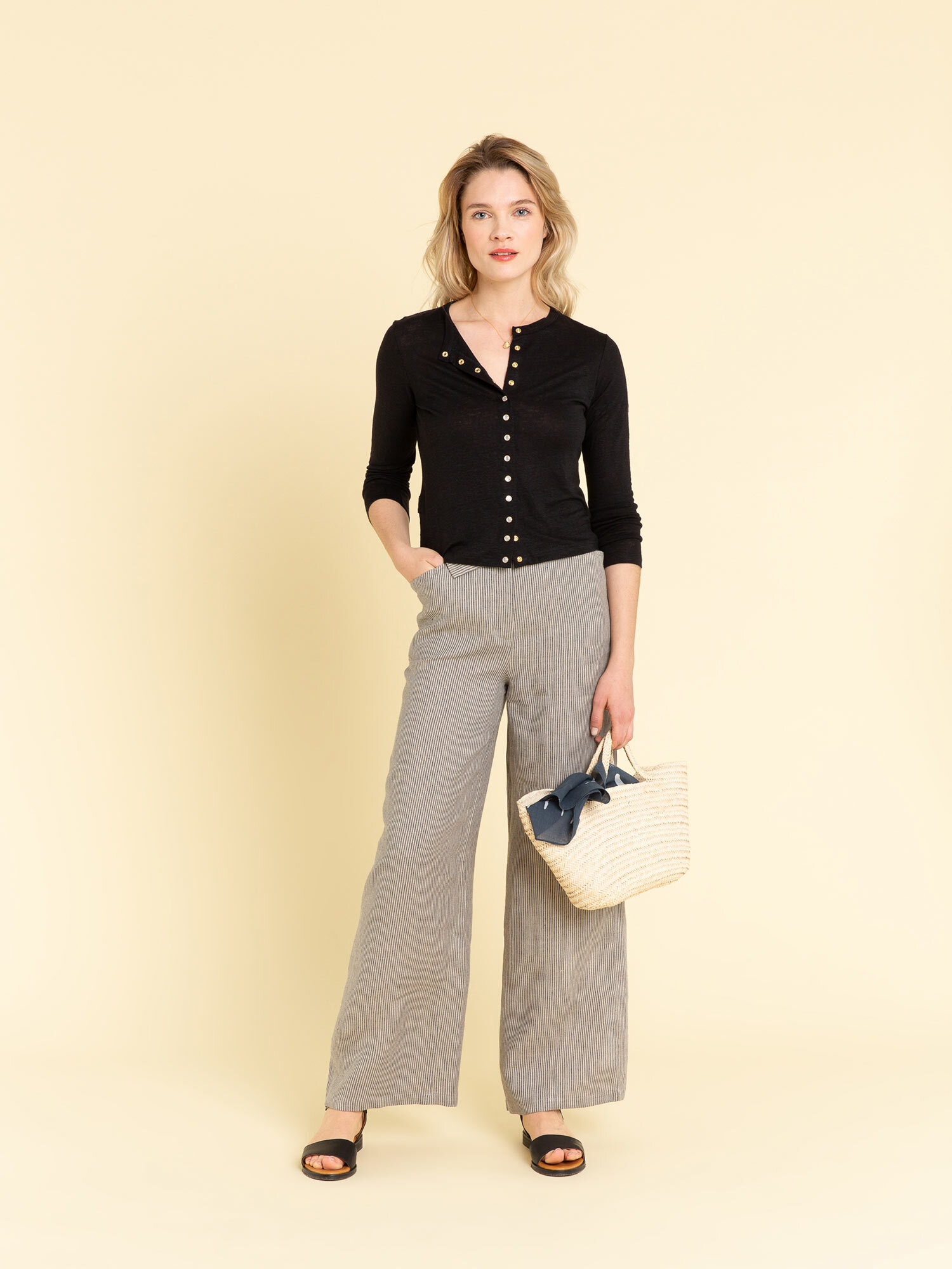WOMEN 's Snap cardigan | agnès b. HK
