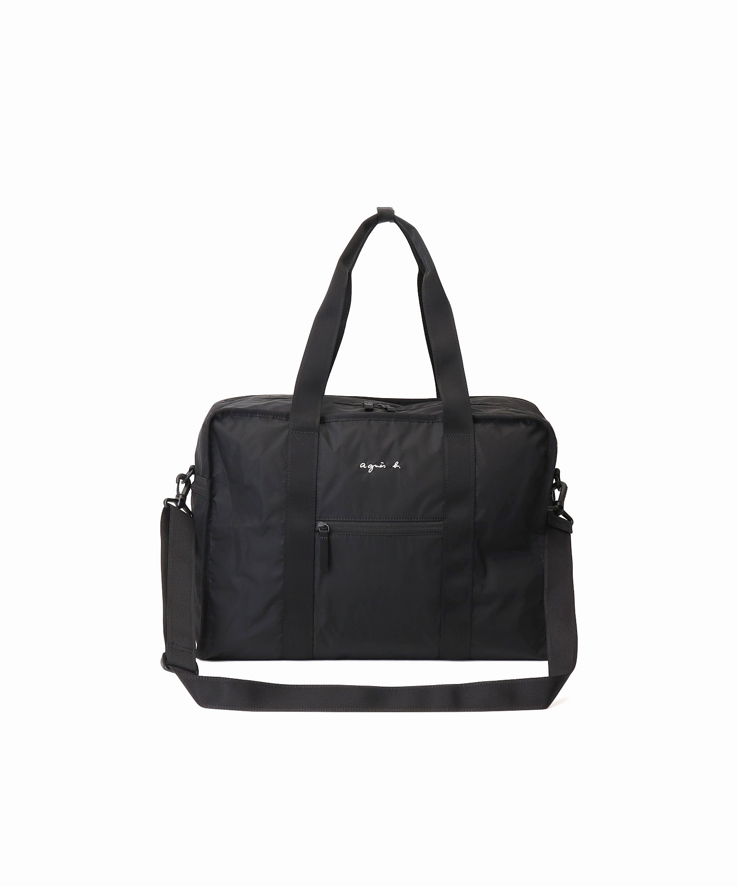 WOMEN'S 2-WAY NYLON BOSTON BAG | agnès b. HK