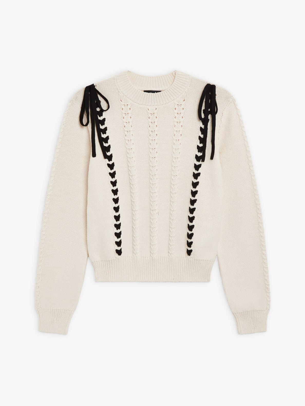 WOMEN'S RIBBON SWEATER | agnès b. HK
