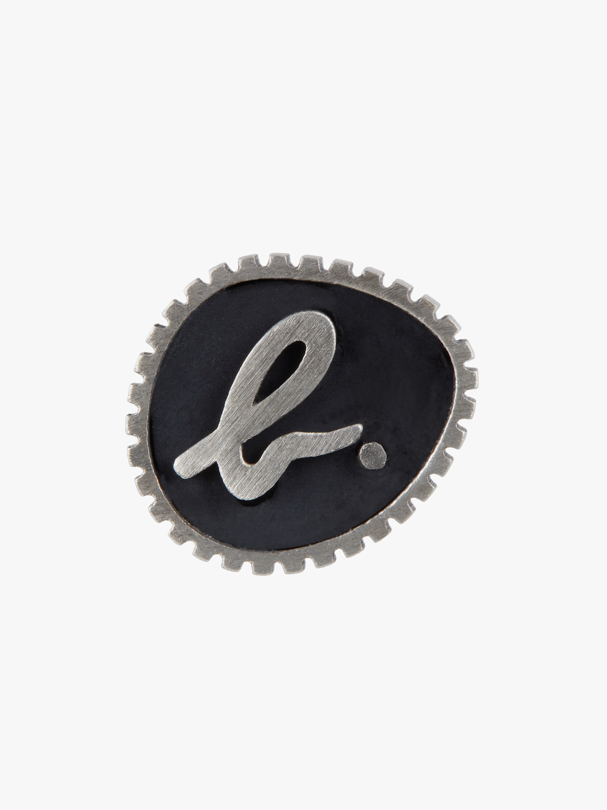 MEN'S SILVER B. LOGO EARRING (SINGLE) | agnès b. HK