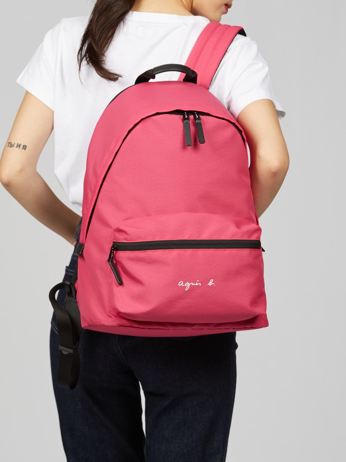 UNISEX'S NYLON FRED BACKPACK | agnès b. HK