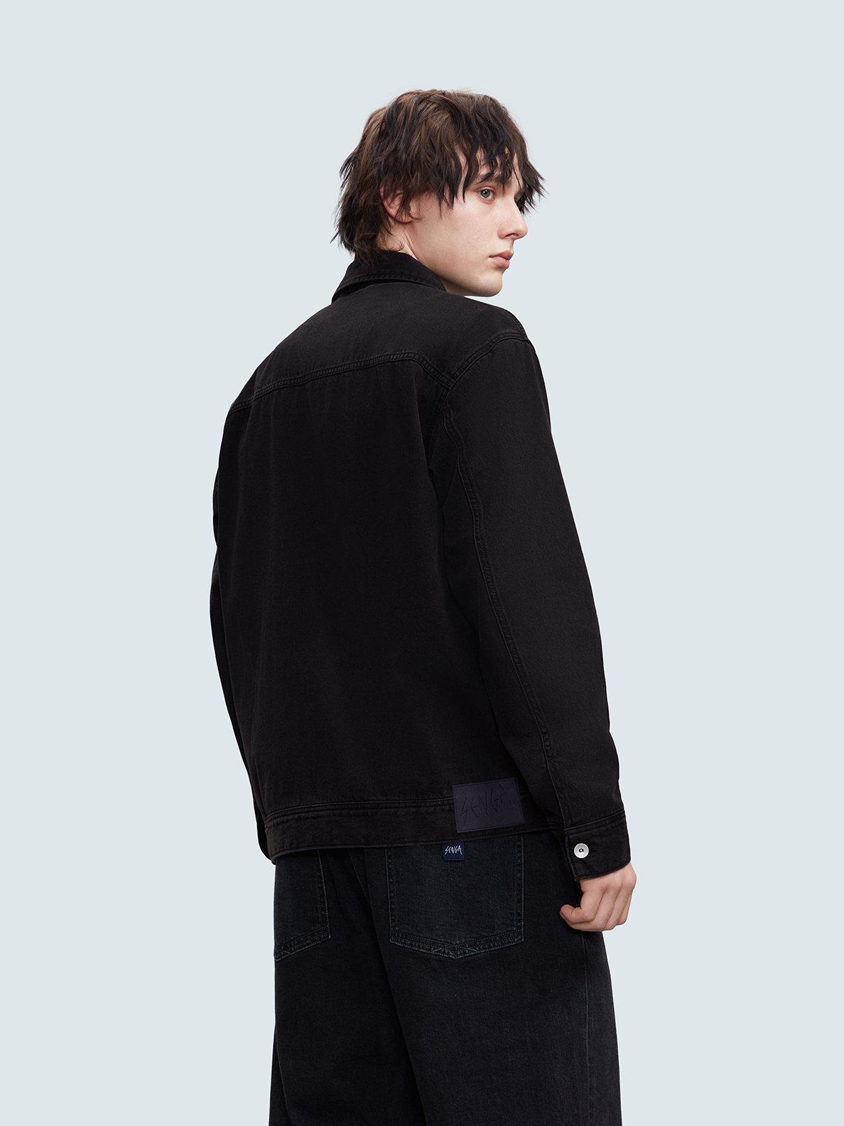 MEN'S SPORT b. ZIP-UP DENIM JACKET | SPORT b.