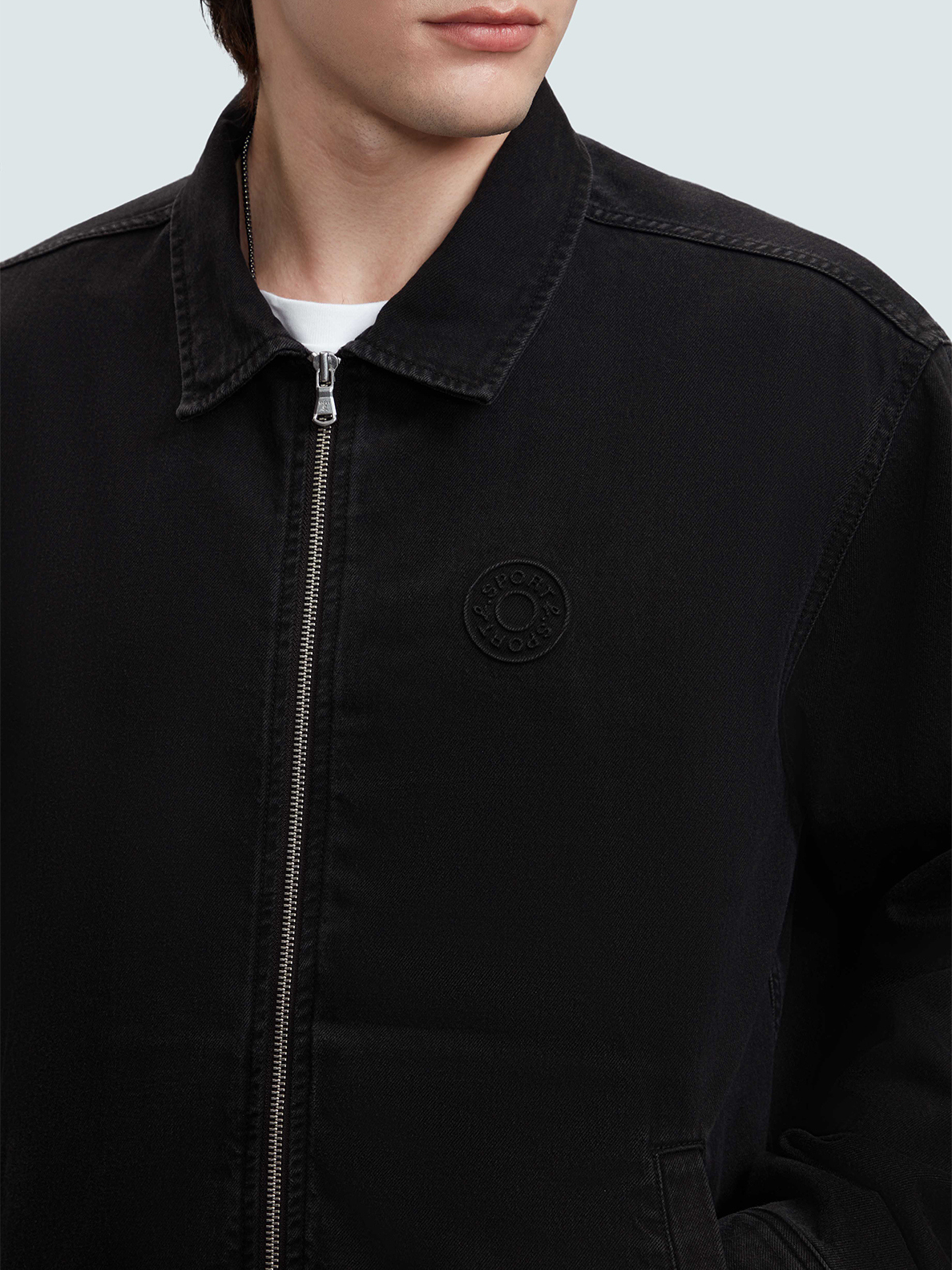 MEN'S SPORT b. ZIP-UP DENIM JACKET | SPORT b.