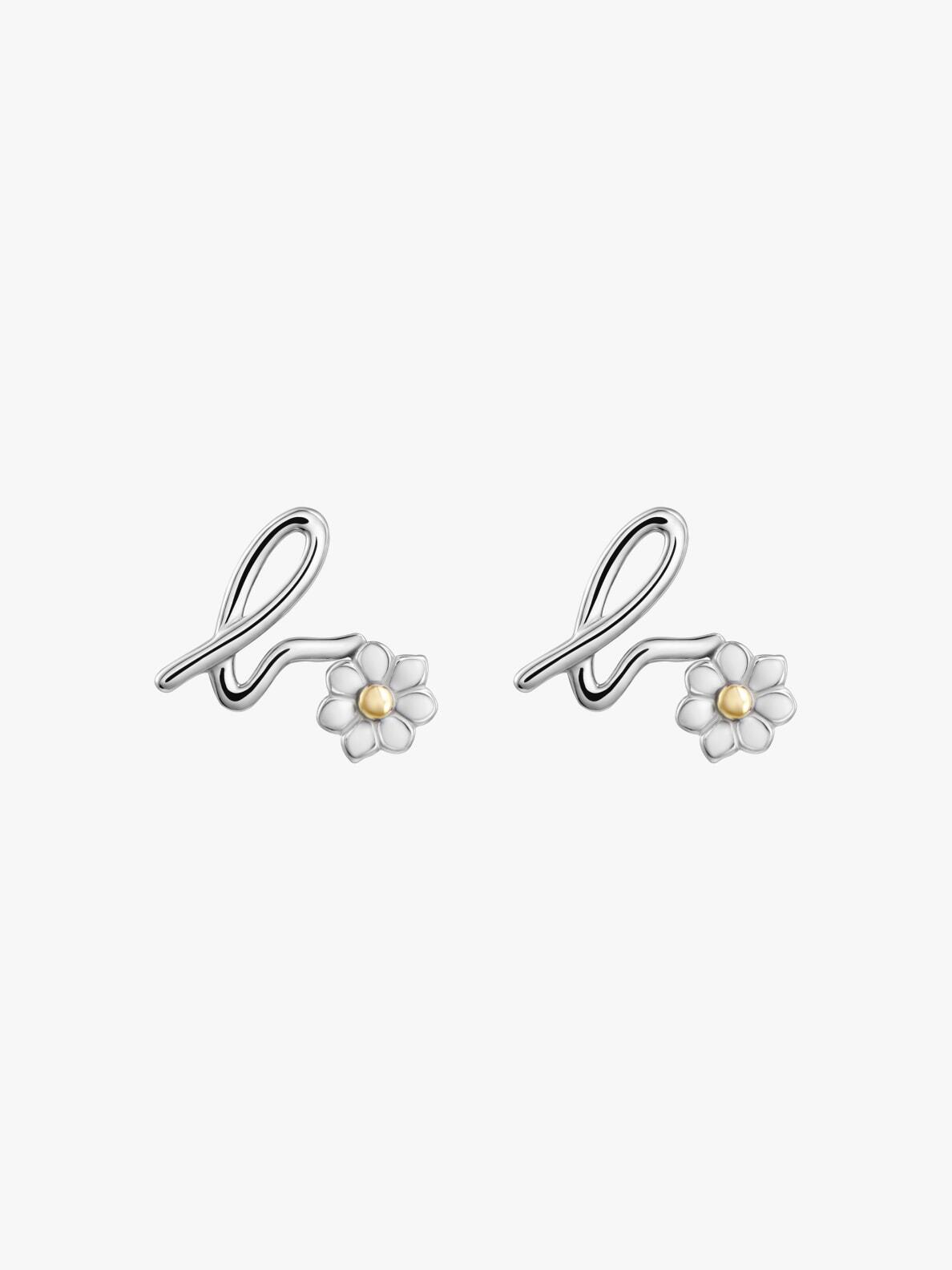 ■agnes b.■レディースDaisyLandステンレススチールピアス/送込 ☆agnes b. アニエスベー Daisy Land ピアス