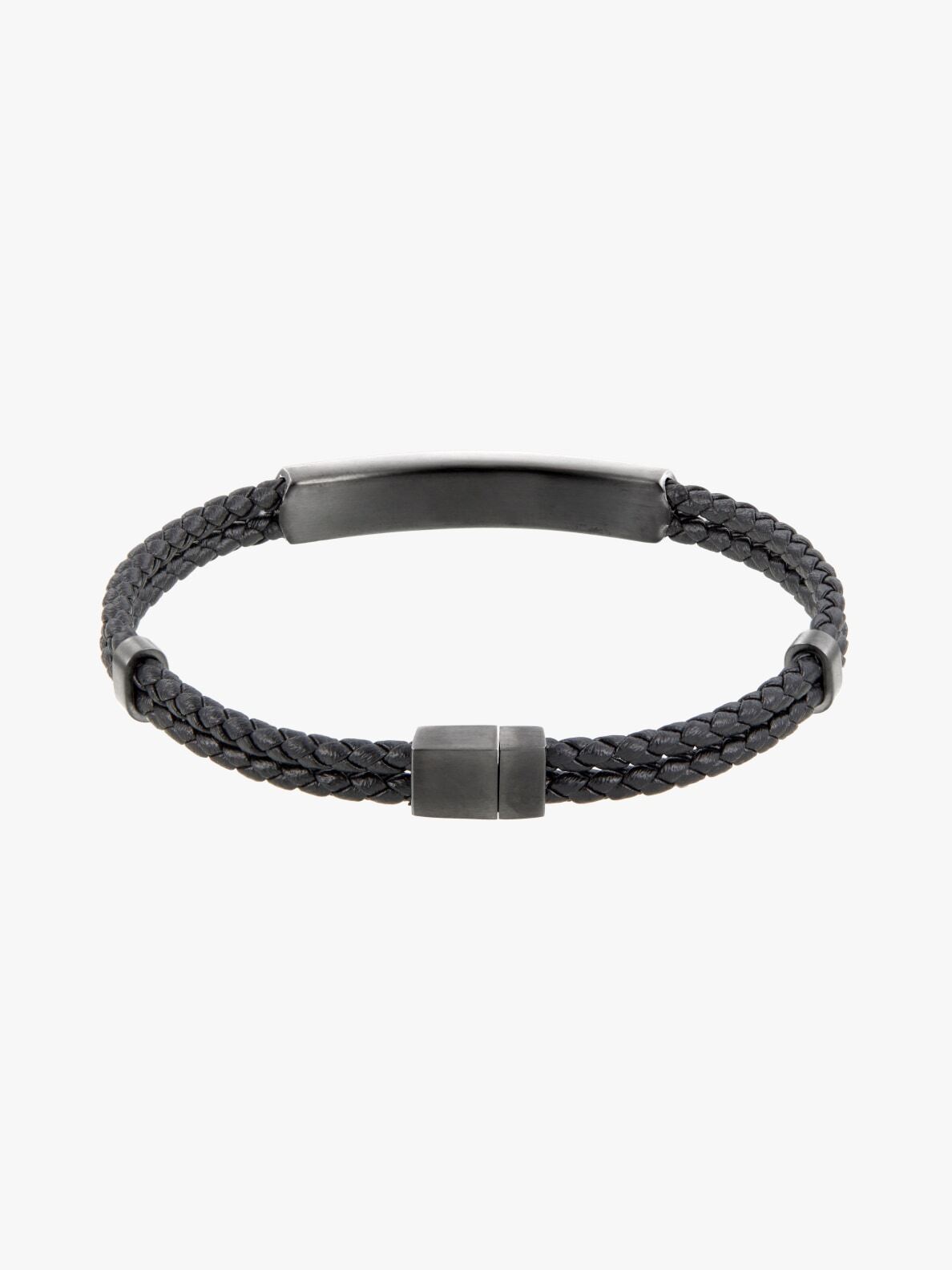 MEN'S agnès b. COUPLE LEATHER BRACELET | agnès b. HK