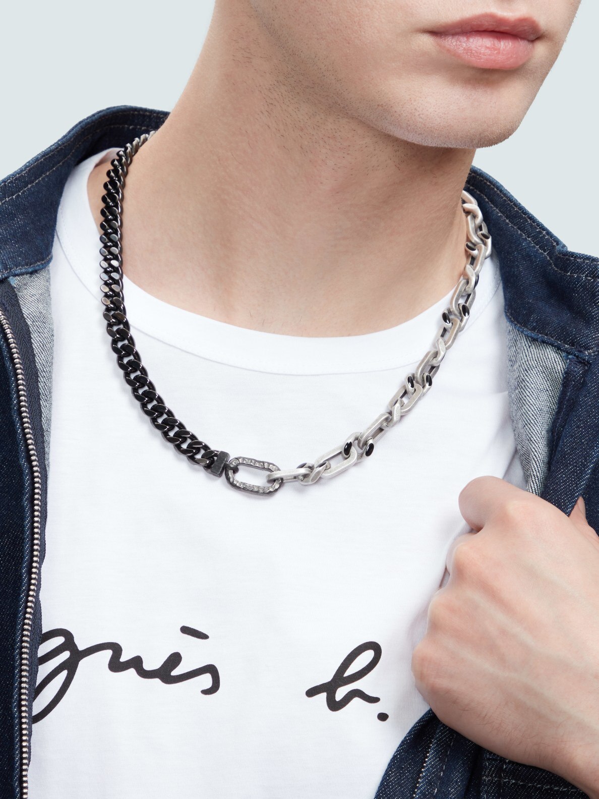 追跡有★agnes b. \"Chunky Chain\" カップル ペア ブレスレット 楽天市場】Lauss 太めアズキチェーン シンプル ペアブレスレット