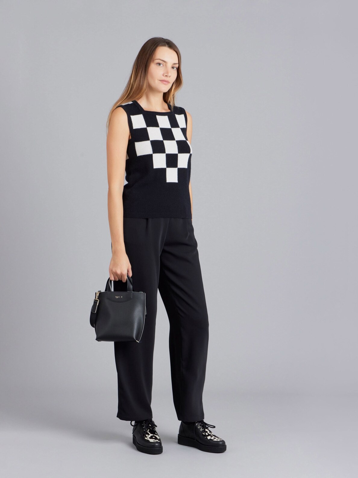 WOMEN'S RIBBON SWEATER | agnès b. HK