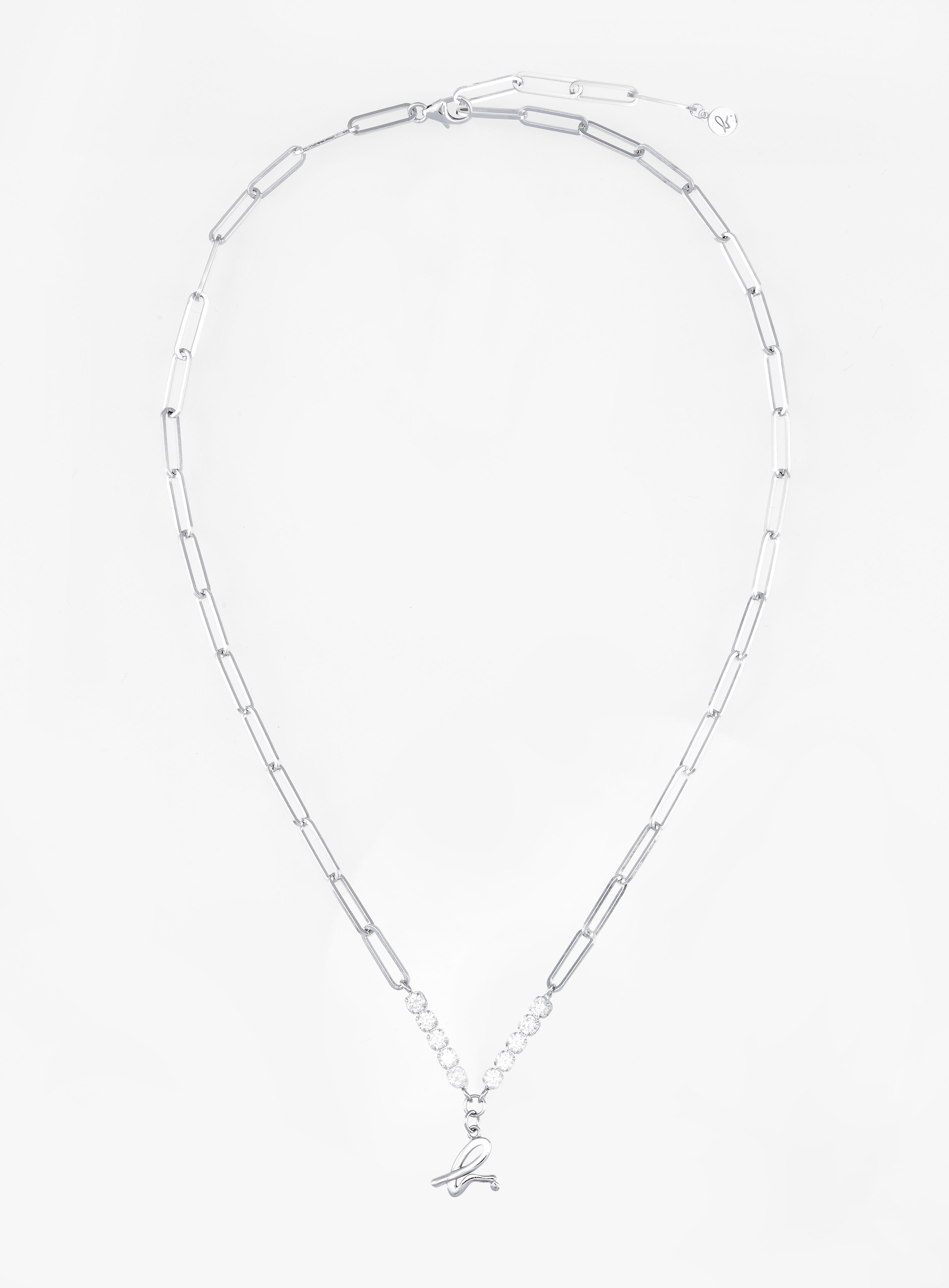 Women's sterling silver b. Logo 