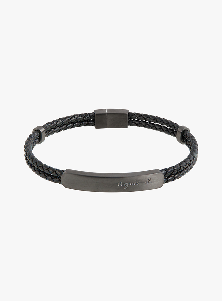 最新最全のをすべて agnès Men's b. TW b. agnès | bracelet Leather Couple アクセサリー