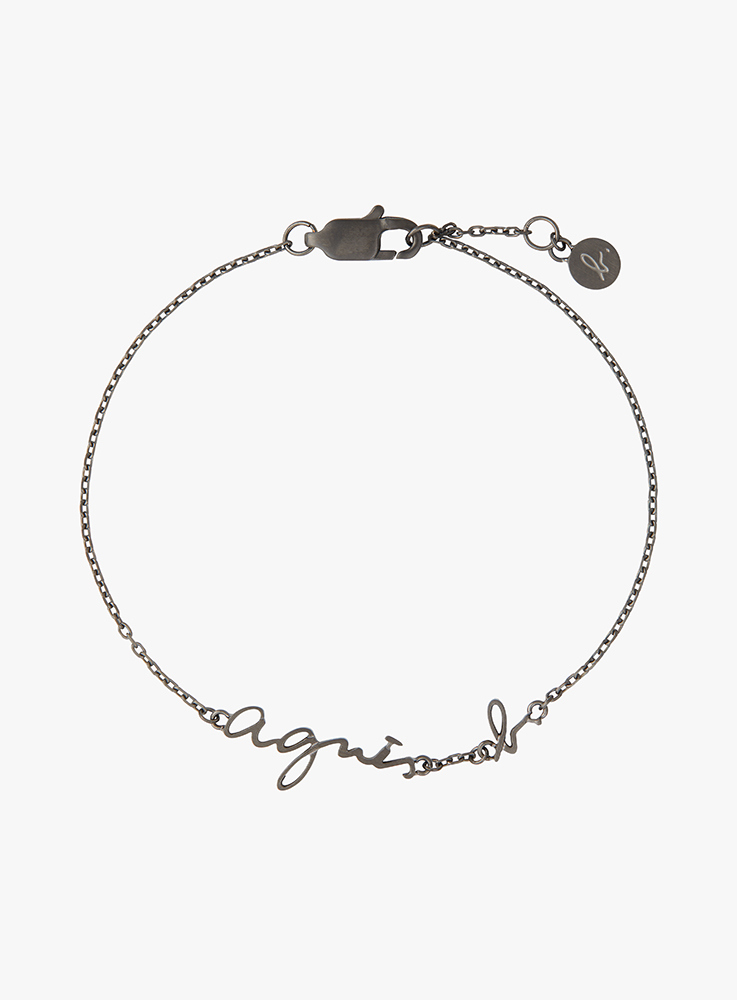 Men's agnès b. Couple Leather bracelet | agnès b. TW