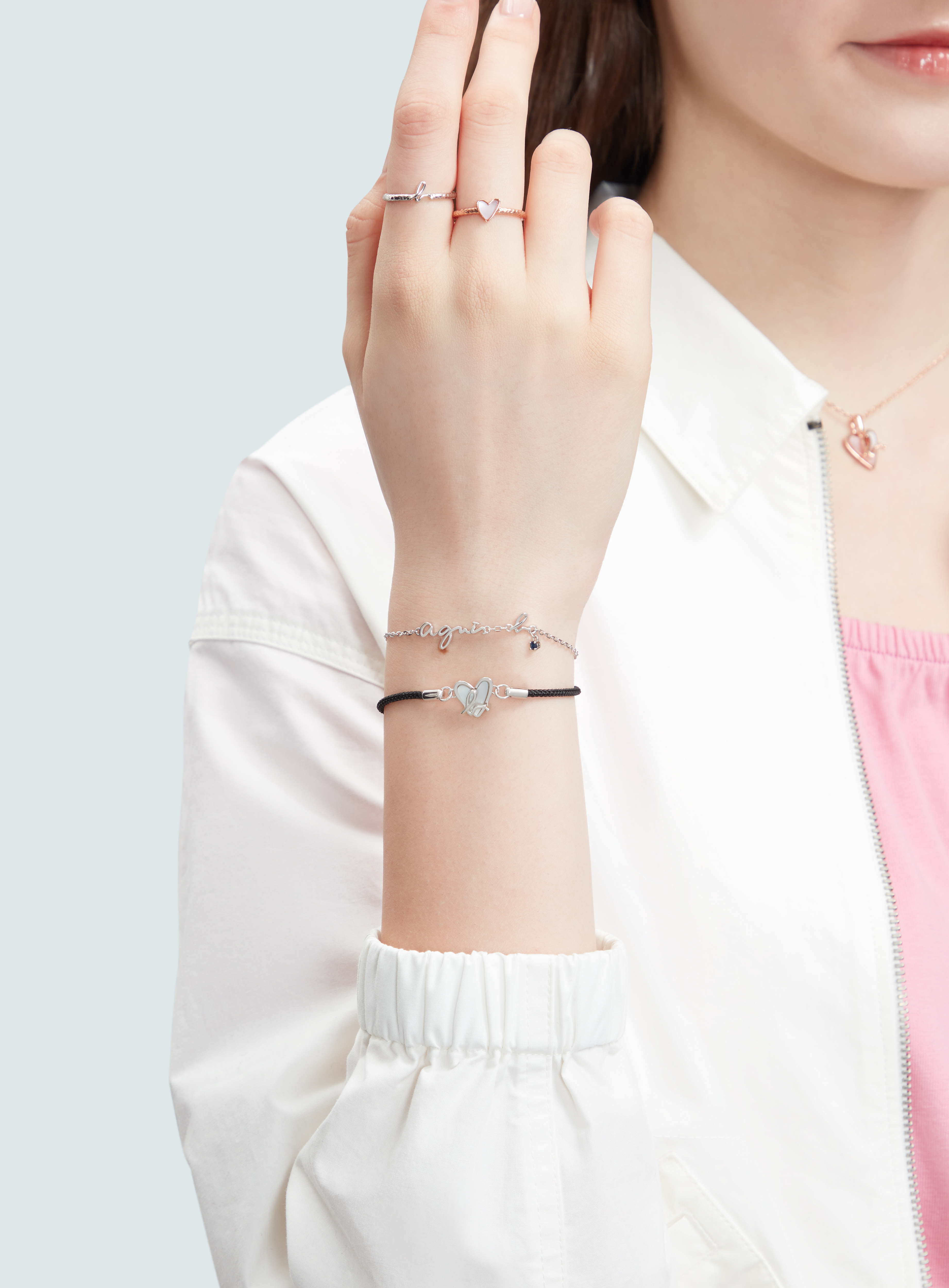 Women's agnès b. natural gemstone bracelet | agnès b. TW