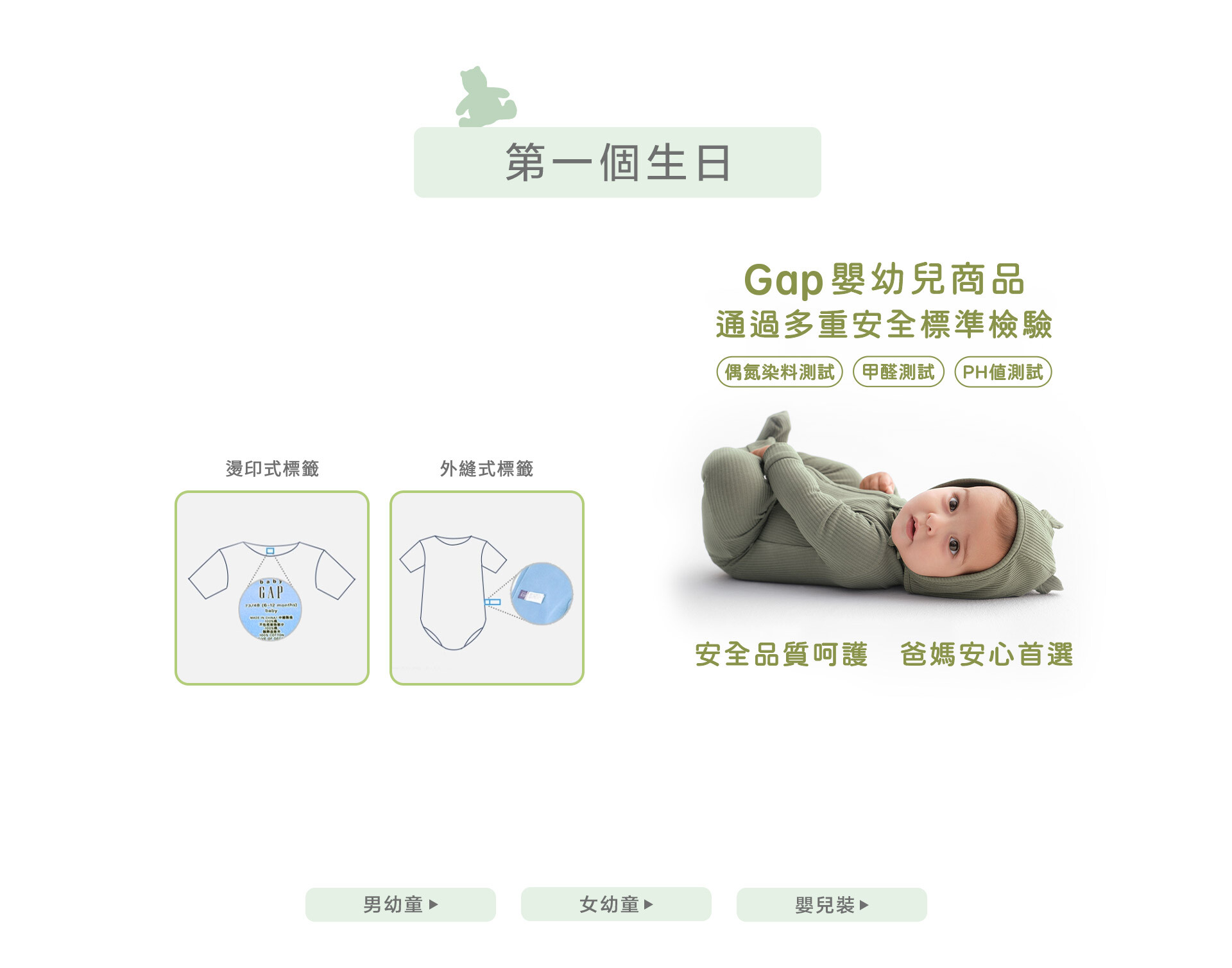 GAP嬰幼童裝,GAP早秋新品,彌月送禮,GAP包屁衣,