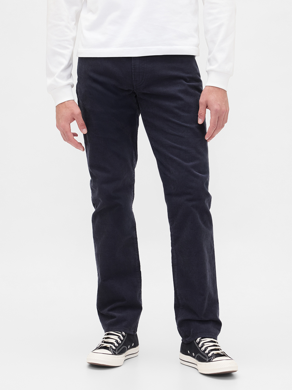 男裝|直筒牛仔褲-藍色