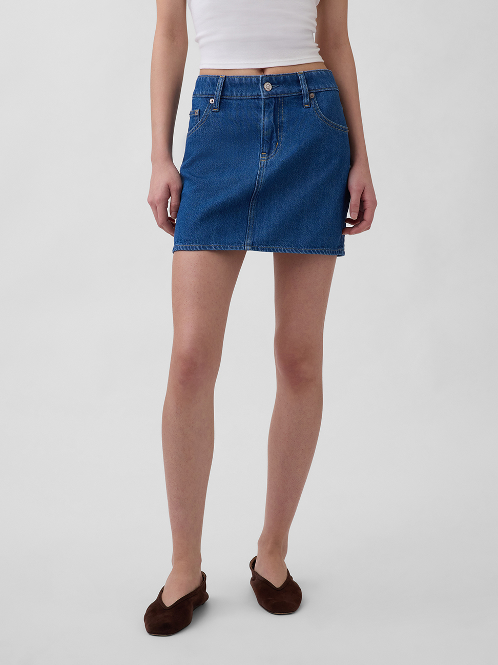 UltraSoft牛仔迷你裙