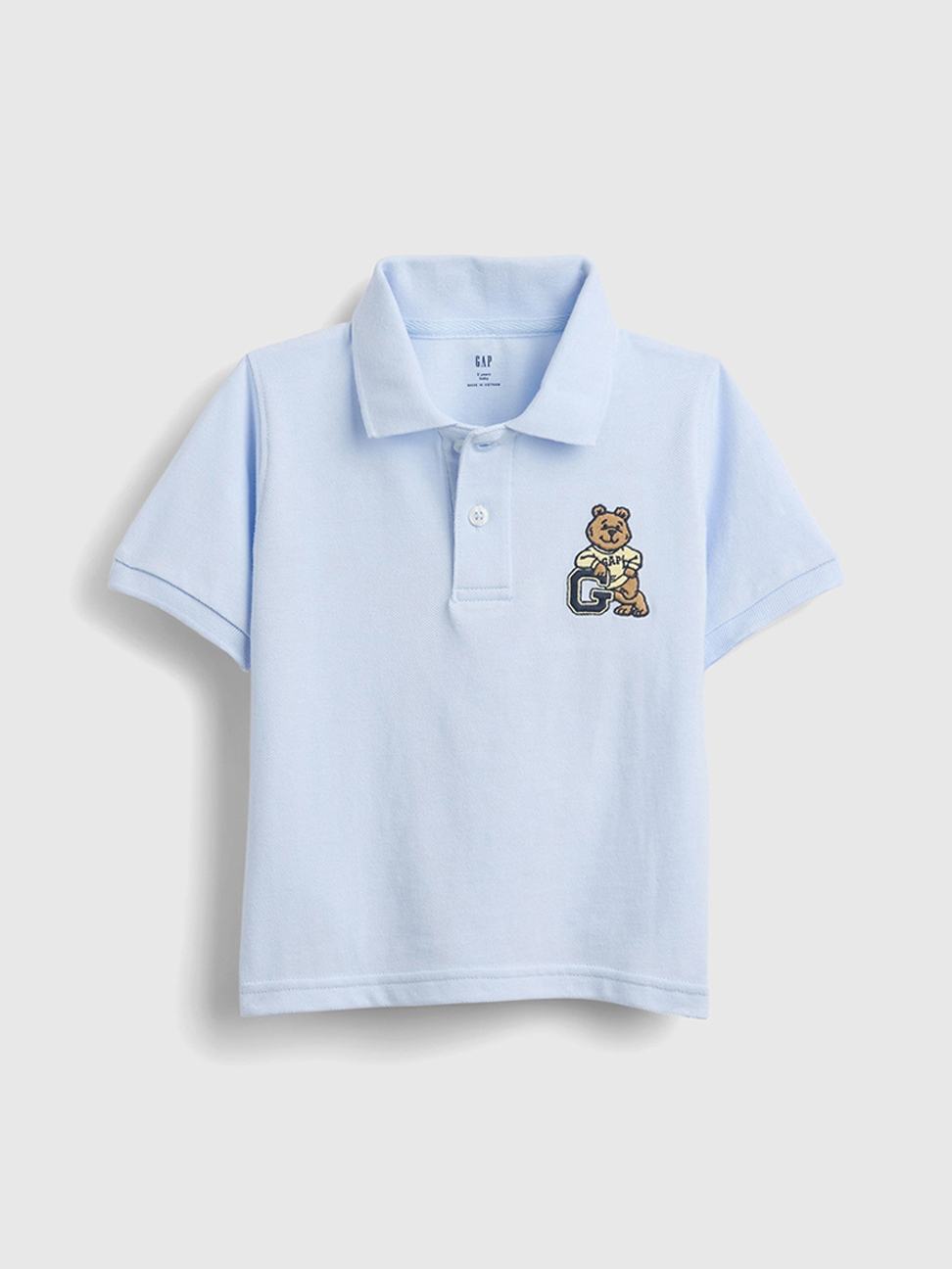 babyGap布萊納小熊圖案Polo衫
