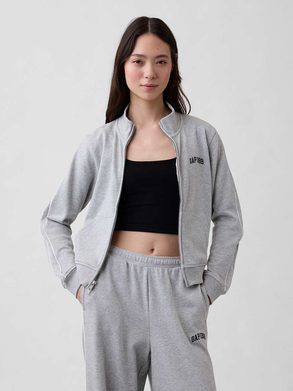 法式毛圈布1969 Logo運動外套