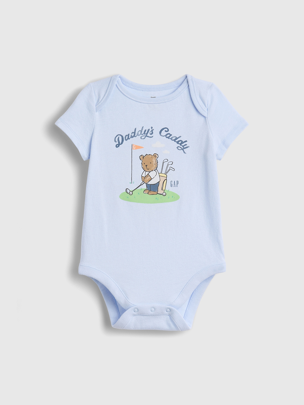 嬰兒First Favorites有機棉圖案包屁衣