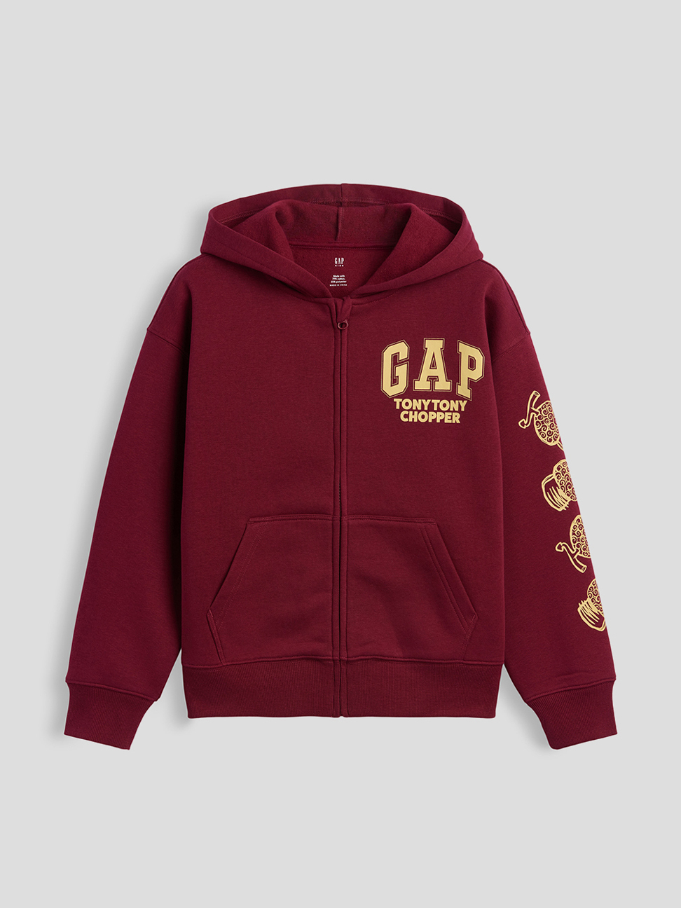 兒童Gap × ONE PIECE航海王VintageSoft連帽外套