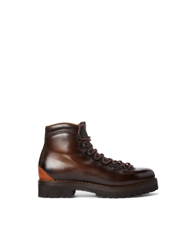 Chalmers Burnished Calfskin Penny Loafer in Tan | Ralph
