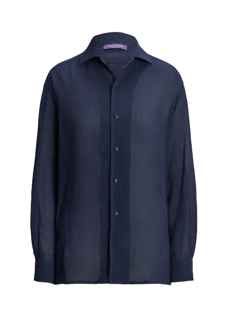 Ralph Lauren Capri Relaxed Fit Linen Voile Shirt
