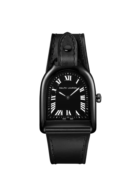 Ralph Lauren Small Steel Black Finish Watch