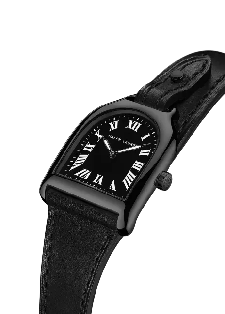 Ralph Lauren Small Steel Black Finish Watch