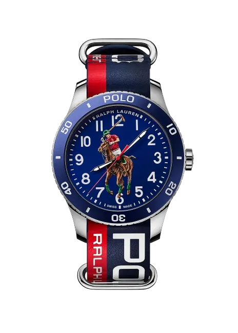 Ralph Lauren Leather Sport Watch Strap