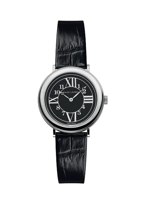 Ralph Lauren 38 MM Steel with Black Dial