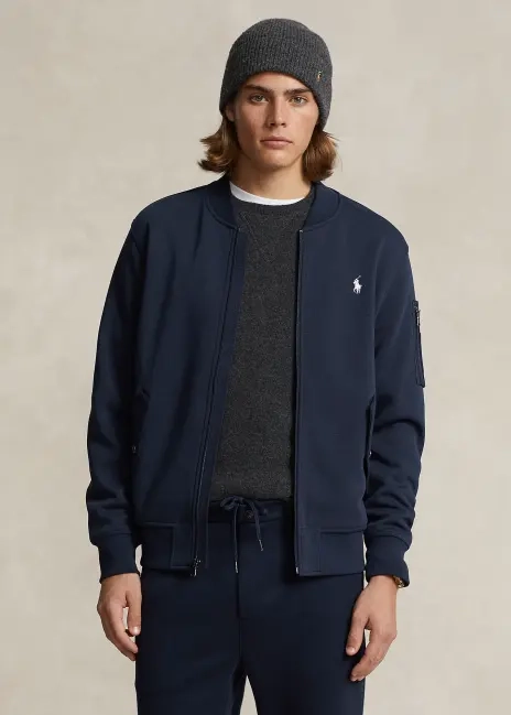Ralph Lauren Double-Knit Flight Jacket