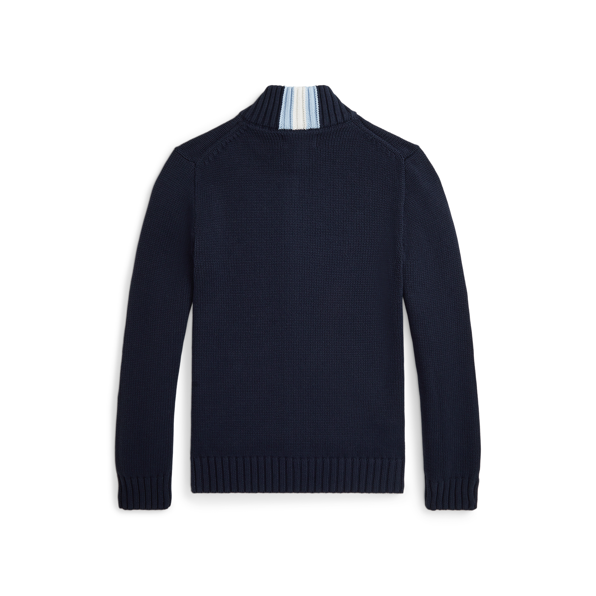 トップス Ralph lauren knit zip blouson navy S Ralph Lauren Full Zip Knit Blouson Navy LXL Used | eBay