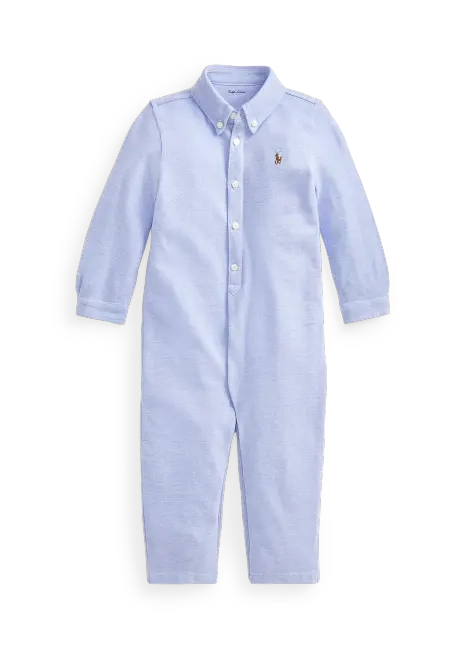 Ralph Lauren Knit Oxford Coverall