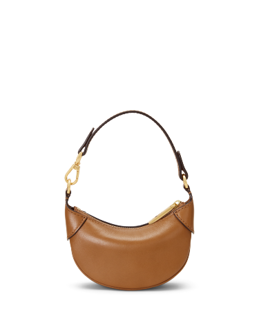 Polo ID Leather Card Case in Tan | Ralph Lauren® HK