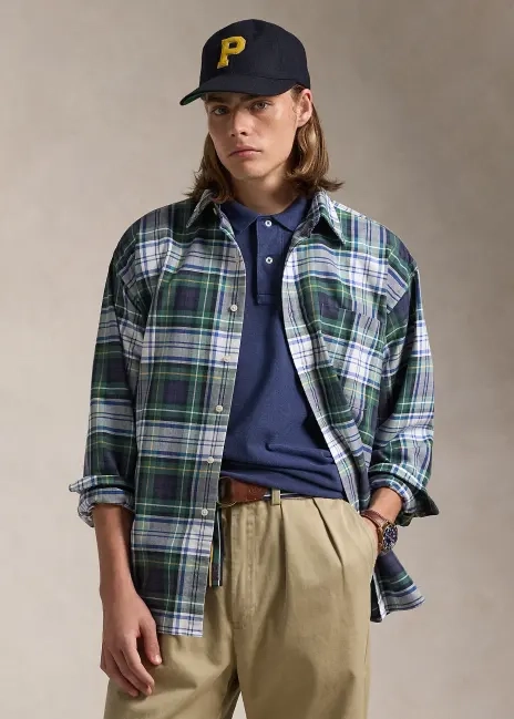 Ralph Lauren The Plaid Big Shirt