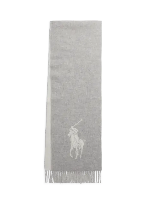 Ralph Lauren Big Pony Wool Scarf