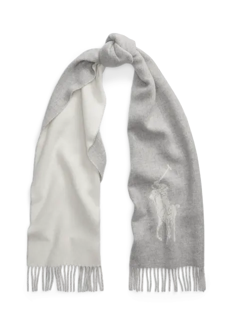 Ralph Lauren Big Pony Wool Scarf