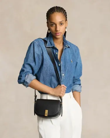 【送料&関税込】Ralph Lauren Mini Saddle Bag 送料&関税込】Ralph Lauren Mini Saddle Bag (POLO RALPH LAUREN
