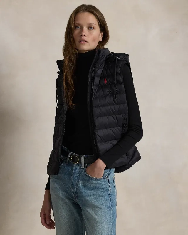 ジャケット・アウター polo ralphlauren / women down vest POLO Ralph Lauren Down Vest Women's Size XS Polyester Navy