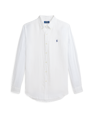 POLO RALPH LAUREN | Pastel yellow Women's Linen Shirt | YOOX