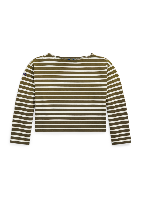 Ralph Lauren Striped Boatneck Mariner Tee