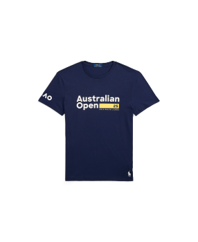 ★★POLO RALPH LAUREN★★ Ralph T-Shirt Blue MNPOTSH1N822062 The Ralph Logo T-Shirt in Blue | Ralph Lauren® HK