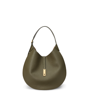 Polo ID Leather Small Shoulder Bag in Black | Ralph Lauren® HK
