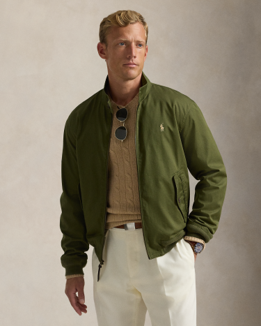 The Bedford Twill Jacket in Olive | Ralph Lauren® HK