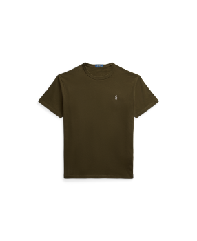 Custom Slim Fit Soft Cotton T-Shirt in Navy | Ralph Lauren® HK