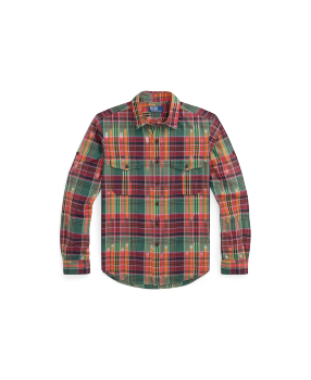 Classic Fit Garment-Dyed Oxford Shirt in Grey | Ralph Lauren® HK