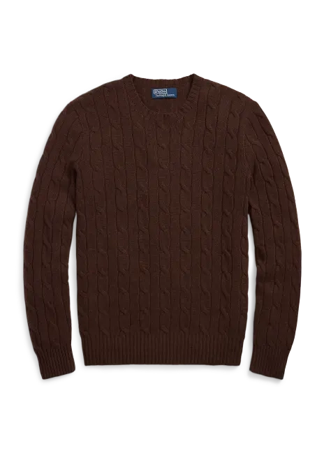 Ralph Lauren The Iconic Cable-Knit Cashmere Sweater