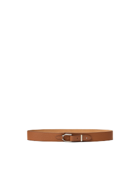 Leather Cast Concho Belt in Brown | Ralph Lauren® HK