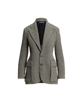 louren slub tweed jacket ローレン　ジャケット slub tweed jacket – louren store