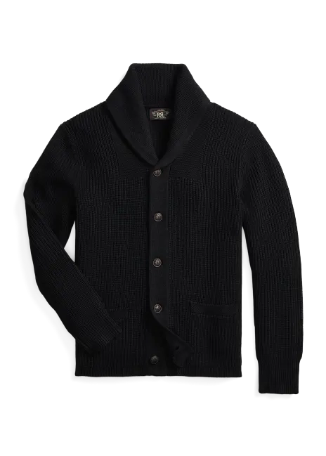 Ralph Lauren Cashmere Shawl-Collar Cardigan